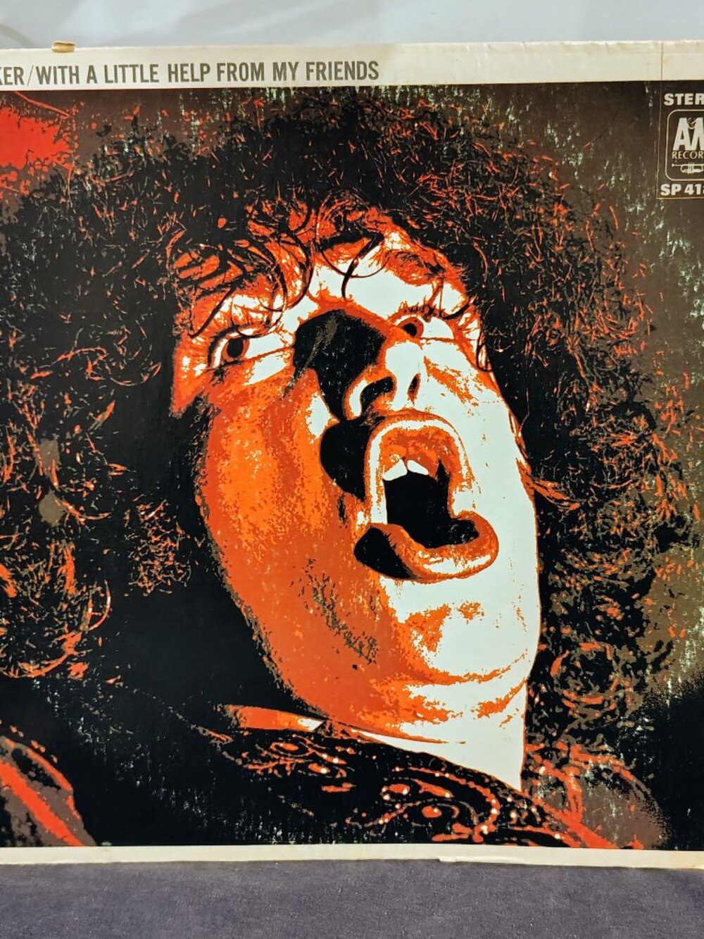 Joe Cocker With A Little Help From My Friends Vinyl 1969 SP 4182 Jimmy Page